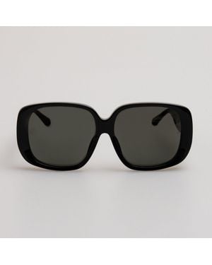 Linda Farrow Astrid Oversized Sunglasses - Black