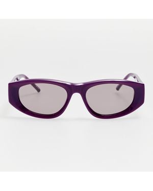 The Attico Maya Sunglasses - Purple