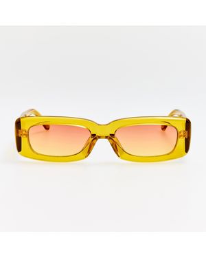 The Attico Mini Marfa Sunglasses - Yellow
