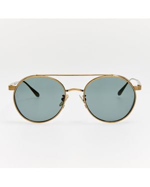 Linda Farrow Conor Sunglasses - Brown