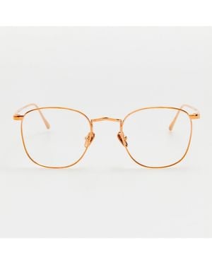 Linda Farrow Simon Square Optical - Brown