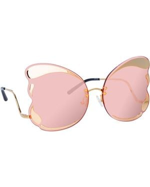 Matthew Williamson 185 C2 Sunglasses - Pink
