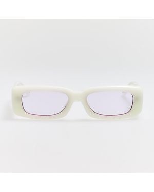 The Attico Mini Marfa Sunglasses - Metallic