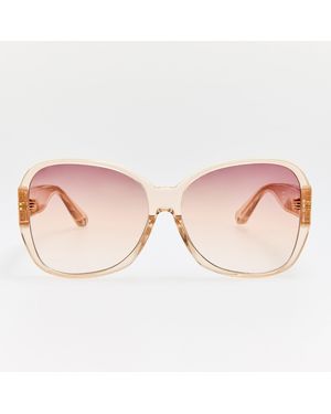 Linda Farrow Blair Sunglasses - Pink