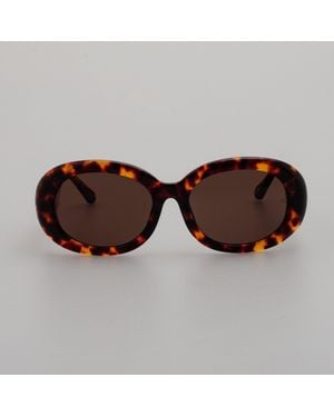 Linda Farrow Lina Sunglasses - Black