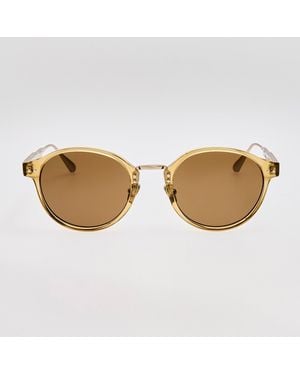 Linda Farrow Marco Sunglasses - Brown