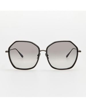 Linda Farrow Rowe Sunglasses - Brown