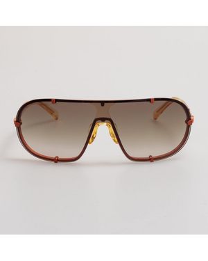 Dries Van Noten Aviator Sunglasses - Brown