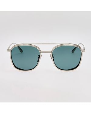Linda Farrow Varo Sunglasses - Blue
