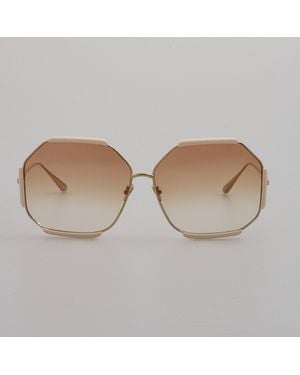 Linda Farrow Alona Oversized Optical Frame - Multicolour