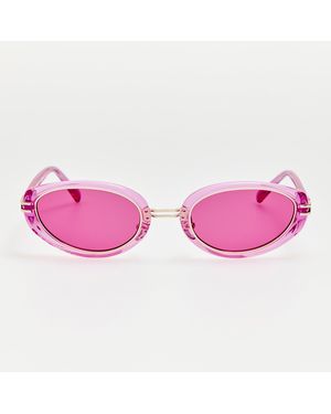 The Attico x Linda Farrow Ambra Sunglasses - Pink