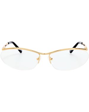 The Attico x Linda Farrow Charlotte Optical - Metallic