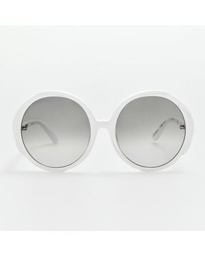 Linda Farrow Otavia Oversized Sunglasses - Grey