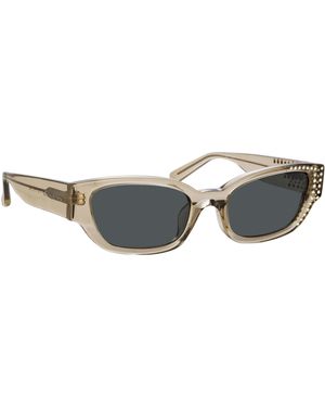 Magda Butrym Cat Eye Sunglasses - Gray