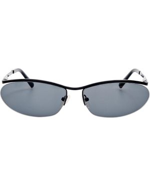 The Attico Charlotte Sunglasses - Blue