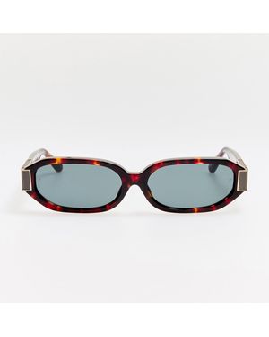 Linda Farrow Laura Sunglasses - Blue