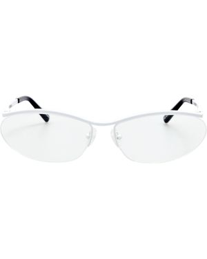 The Attico x Linda Farrow Charlotte Optical - Metallic