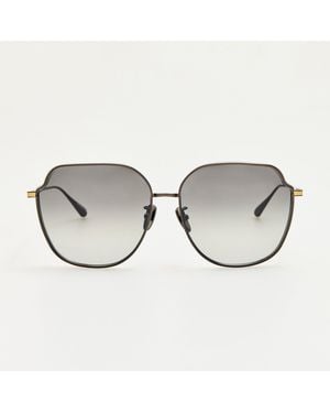 Linda Farrow Jasmine Sunglasses - Brown