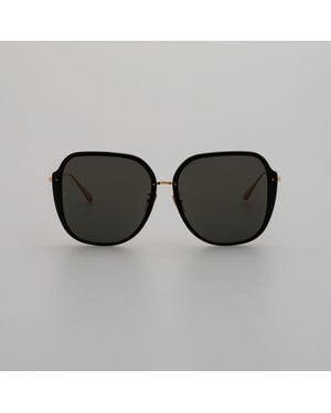 Linda Farrow Sofia Sunglasses - Black