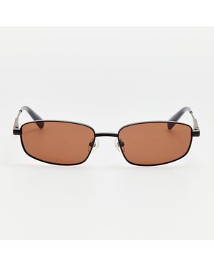 Jacquemus Sera Sunglasses - Brown
