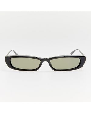 Linda Farrow Darya Sunglasses - Brown