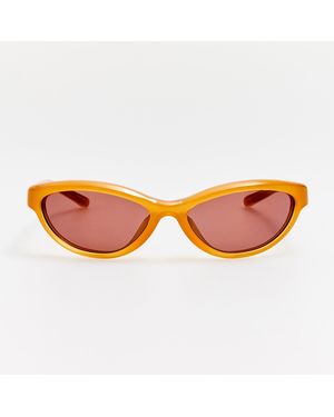 Jacquemus Curvo Sunglasses - Orange
