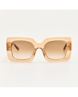 Linda Farrow Melba Sunglasses - Brown