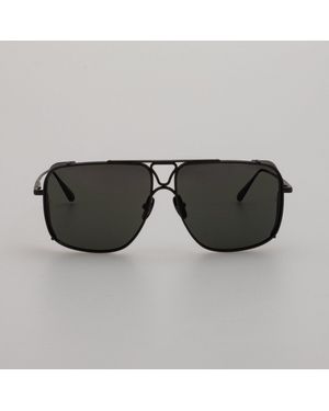 Black Series Linda Farrow Enzo Sunglasses - Black