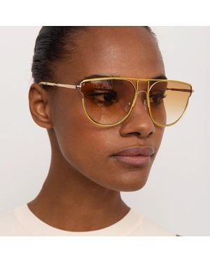 Matthew Williamson Azalea Sunglasses - Brown
