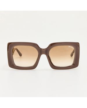 Linda Farrow Melba Sunglasses - Brown