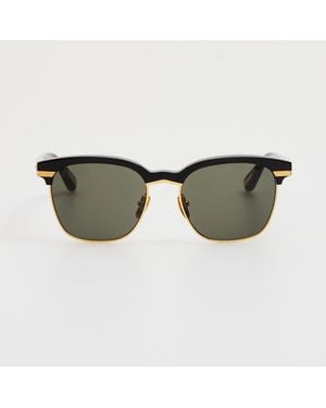 Linda Farrow Darin Sunglasses - Black