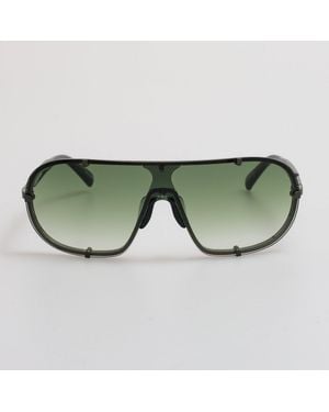 Dries Van Noten Aviator Sunglasses - Green