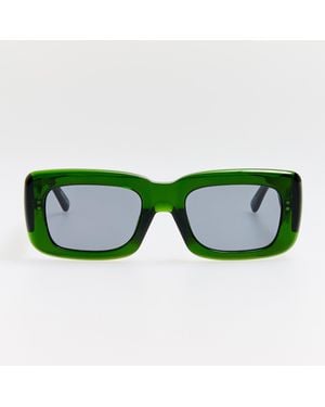 The Attico x Linda Farrow Marfa Sunglasses - Green