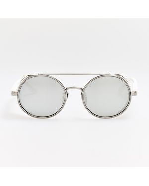 Linda Farrow Baret Explorer Sunglasses - Grey