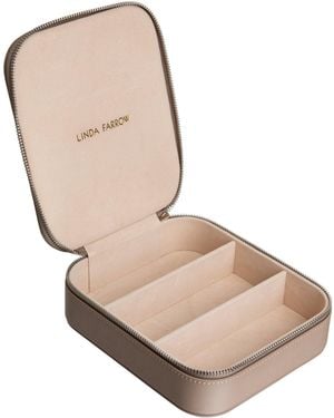 Linda Farrow Three Pair Square Travel Case - Black