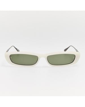 Linda Farrow Darya Sunglasses - Green