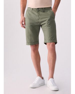 Liu Jo Pantalón Corto Entallado - Verde