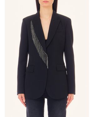 Liu Jo Liu Jo Blazer Da Completo Con Strass - Blu
