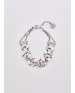 Liu Jo Pulsera Con Perlas - Blanco