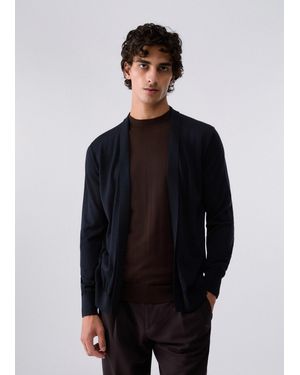 Liu Jo Maglia Con Cardigan - Blu