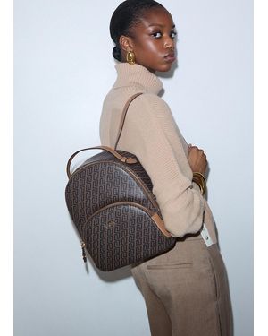 Liu Jo Mochila Monograma - Gris