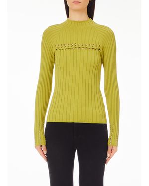 Liu Jo Liu Jo Rippenpullover - Gelb