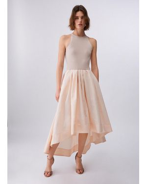 Liu Jo Liu Jo Robe Longue En Taffetas - Rose