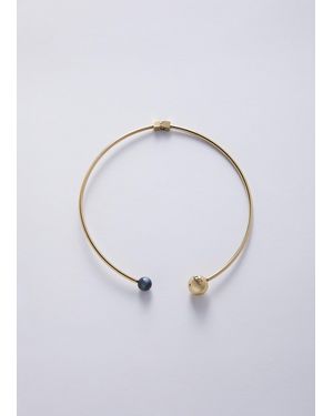 Liu Jo Collana Regolabile Con Perle - Blu