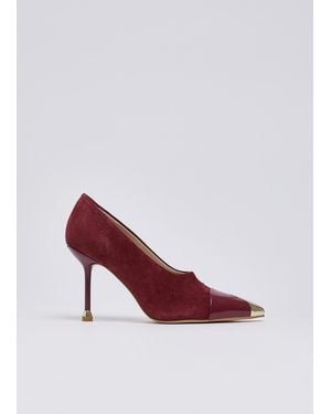 Liu Jo Zapatos De Salón Con Puntera Metálica - Morado