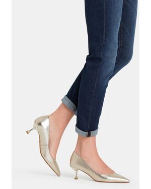 Liu Jo Liu Jo Décolleté Laminata Con Tacco Basso - Blu