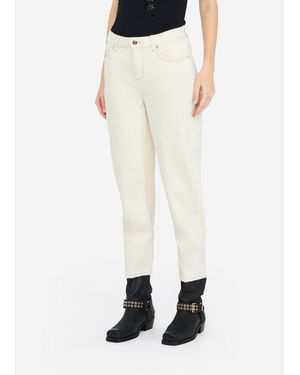 Liu Jo Liu Jo Pantaloni Carrot Fit - Bianco
