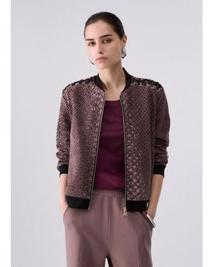 Liu Jo Felpa Con Stringhe - Marrone