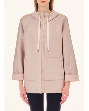 Liu Jo Liu Jo Giacca In Scuba E Lurex® - Neutro
