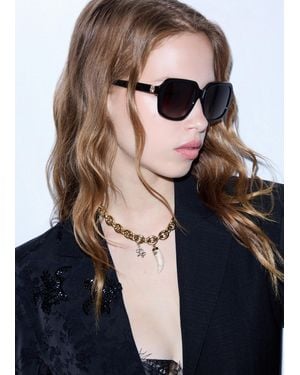 Liu Jo Übergroße Sonnenbrille - Blau